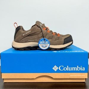 Columbia Crestwood Waterproof hiking shoe NIB size 9.5